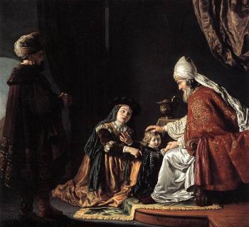 讓 維尅多 Hannah Giving Her Son Samuel To The Priest